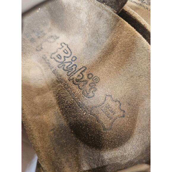 Birkenstock Birki's 240 Original Fussbett Brown Two Strap Women Sandals- SZ 6/37 - Picture 5 of 9